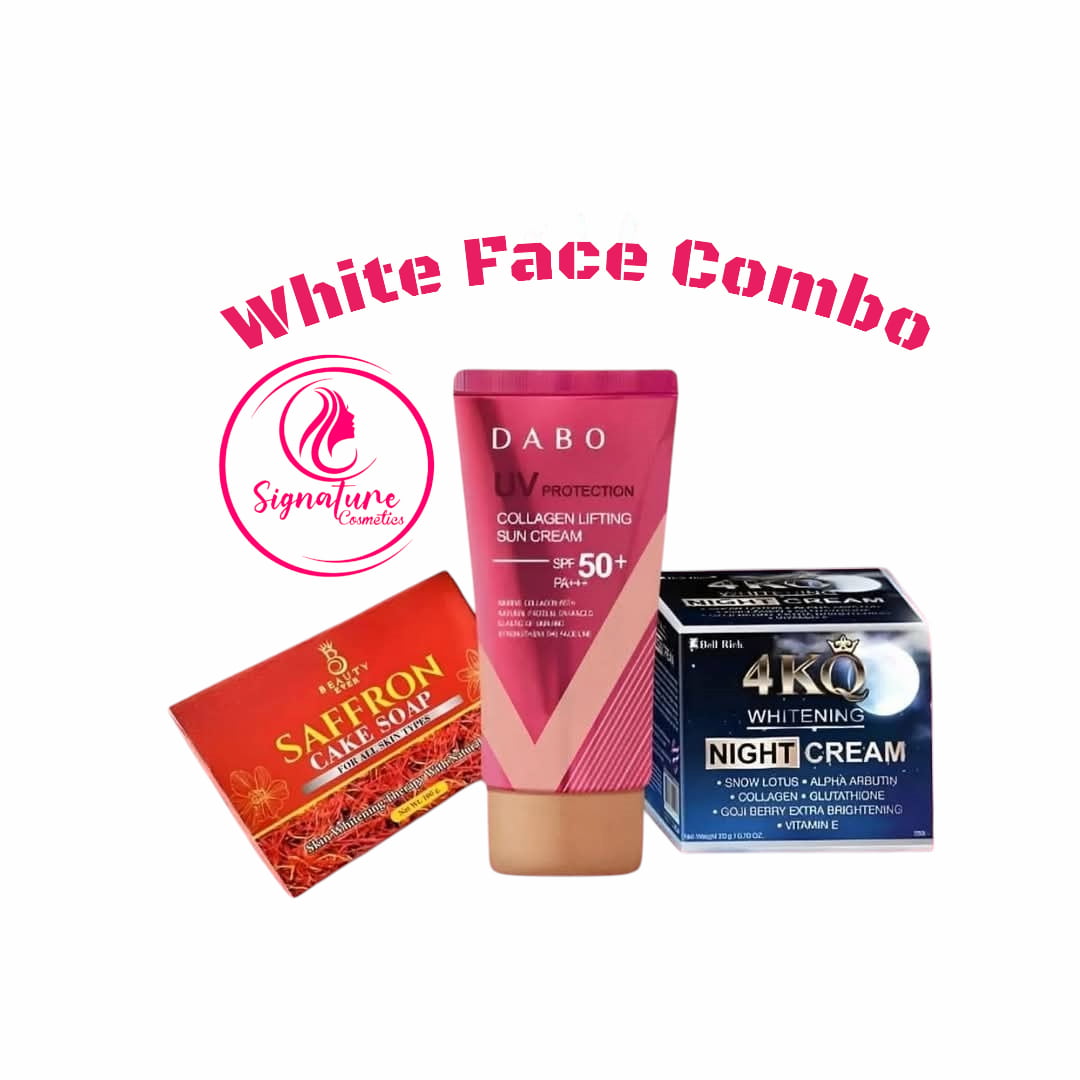 White face combo